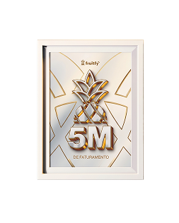 Placa Fruitfy 5 milhões